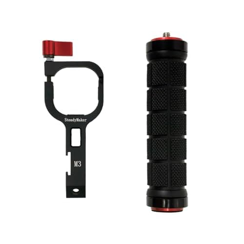 Image of BGNing Adjustable Handle Grip Handheld Gimbal Grip for Zhiyun Crane M3 M3S Stabilizer Accessory for Smooth 5 5S Camera Gimbal Mount Clamp Extension Bracket (Hand Grip Combo)