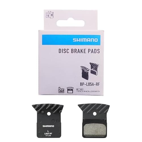 Image of Shimano L05A-RF Resin Disc Brake Pads - With Cooling Fins, Black