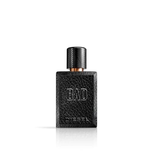 Image of Diesel BAD Eau de Toilette for Men, Bold Woody Fragrance with Tobacco, Caviar & Bergamot for Seductive & Daring Masculinity, Irresistible & Smoky Base Note, 50ml