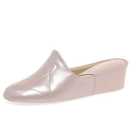 Image of Charles Clinkard Relax Dulcie II Womens Slippers 3 Pearl Pink