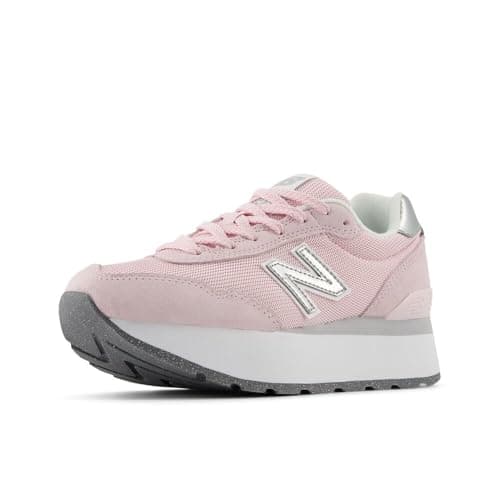 Image of New Balance Women's 515h V1 Sneaker, Rose Sugar/Metallic Silver, 9.5