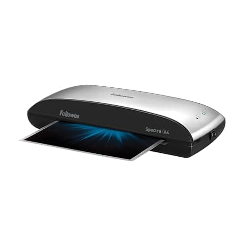 Image of Fellowes Spectra A4 Home Office Laminator, 80-125 Micron, Including 10 Free Pouches