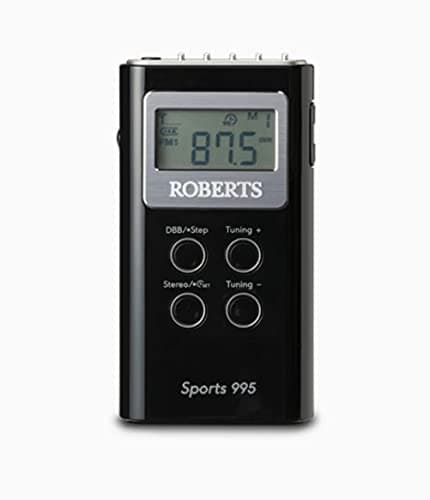 Image of Roberts SPORTS 995 Personal FM/AM Radio - Black