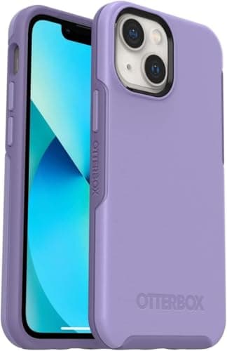 Image of OtterBox iPhone 13 Mini & iPhone 12 Mini (Only) - Symmetry Series Case - Reset Purple - Ultra-Sleek - Wireless Charging Compatible - Raised Edges Protect Camera & Screen - Non-Retail Packaging