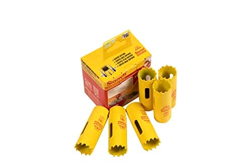 Image of Starrett HSS Bi-Metal Fast Cut Hole Saw - 20mm - For Metal, Wood, Plastics - Pack of 6