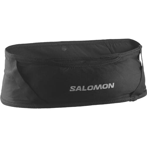 Image of Salomon Pulse Belt, Lightweight Snug Fit Running Belt with Breathable 4-Way Stretch, Secret Pockets for Secure Storage, Versatile Minimalist Design for Short or Technical Runs