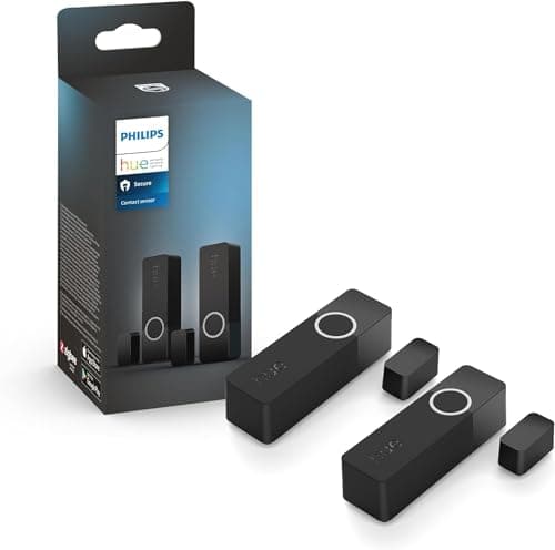 Image of Philips Hue Secure Contact Sensor Black 2-Pack