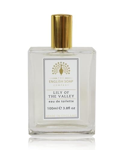 Image of The English Soap Company Eau de Toilette, Lily Perfume for Women and Men, Floral Scented Fragrance with Notes of Jasmine, Lily of the Valley Scent 100mls