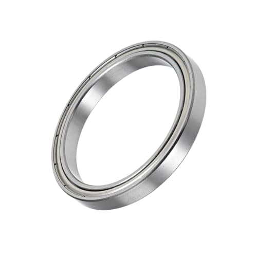 Image of METALLIXITY Deep Groove Ball Bearings (6708ZZ, 40mm x 50mm x 6mm) 1Pcs, Chromium Steel Double Shielded Industrial Bearings - for Industrial Micro Motor