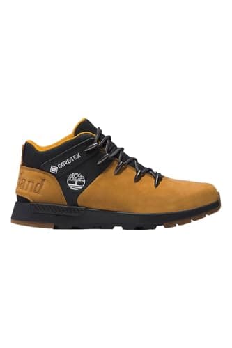 Image of Timberland Sprint Trekker Mid LC Waterproof GTX Men's Trainers, Wheat, 9.5 UK
