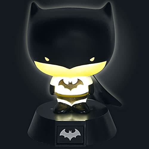 Image of Batman Icon Light - Officially Licensed Warner Bros Free Standing Desk Light, Gaming Room Decor and Merchandise for Boys and Girls, Nightlight Gift Accessory for Playroom and Bedroom | Paladone