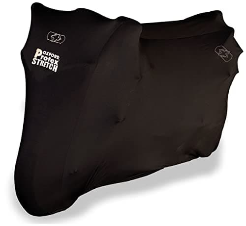 Image of OXFORD CV172 Protex premium stretch fit interior motorcycle cover, black, large