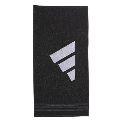 Image of adidas Unisex PERFORMANCE TOWEL SMALL, black/white, One size