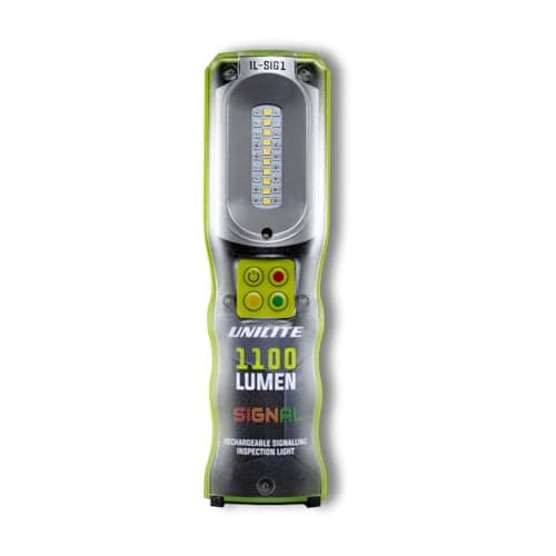 Image of Unilite IL-SIG1 Signal Light 600 Lumen SMD LED USB Rechargeable with 100 Lumen Torch in Top and DC-USB Cable