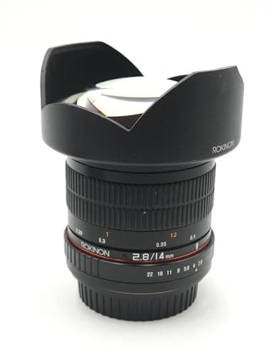 Image of Samyang SY14M-C 14mm F2.8 Ultra Wide Fixed Angle Lens for Canon, Black