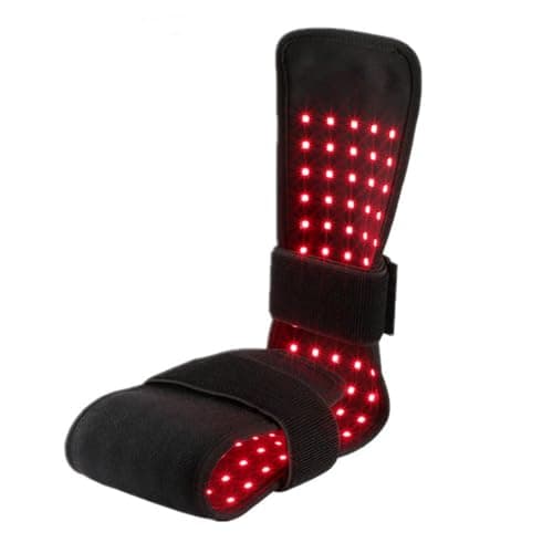 Image of Red Light Therapy Shoe for Pain Relief, Infrared Light Therapy Feet, LED Light and EMS Dual-Effect Treatment Belt, 30-Minute Timer Shutdown Function