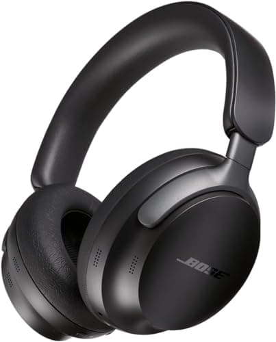 Image of Bose QuietComfort Ultra Bluetooth Wireless Noise Cancelling Headphones for music with Spatial Audio, Over-the-Ear Headphones with Mic, Up to 24 Hours of Battery Life, Black