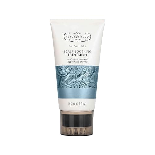 Image of Percy & Reed Scalp Soothing Treatment 150ml, Dry Scalp Treatment with Built In Massager, Hair Conditioner Alternative, Dandrilys, Vitamin E and Coconut Oil, For Flaky Sensitive Head Skin