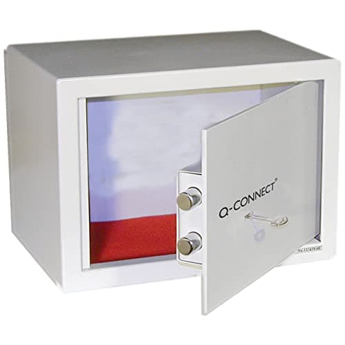 Image of Q-Connect Key-Operated Safe 10 Litre 200 x 310 x 200 mm
