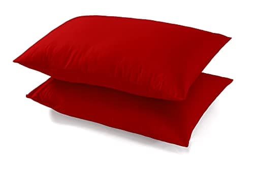 Image of Sapphire Collection 100% Egyptian Cotton 300 Thread Count (Pair of Pillowcase, Red)