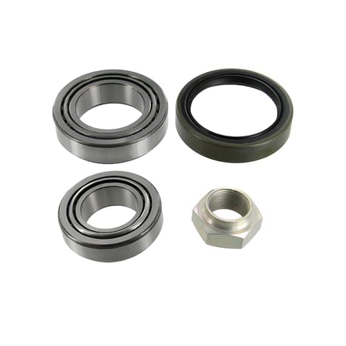 Image of SKF Wheel Bearing Kit With Shaft Seal VKBA 1445 Position Rear Axle Left Height 111 mm Length 111 mm Width 84 mm - OE Quality