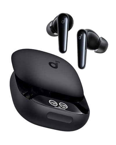Image of soundcore Liberty 4 Pro by Anker, Noise Cancelling Wireless Earbuds, 7-Sensor and Real-Time Adaptive Noise Cancelling, 2× Faster Charging, Studio-Level Hi-Fi Music, Clear Calls with 6 Mics and AI