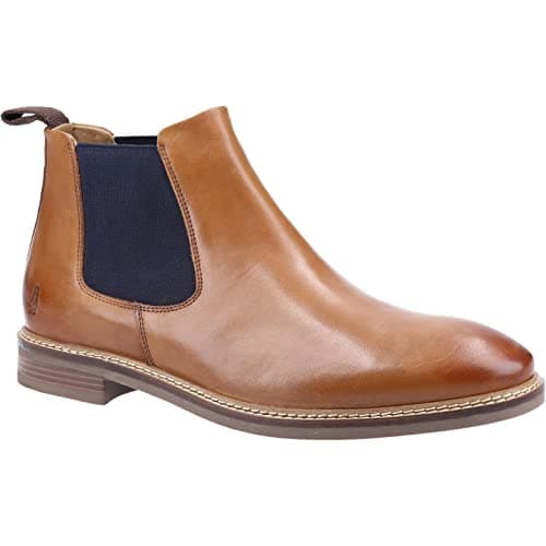 Image of Hush Puppies Male Blake Chelsea Boots, Tan, 12