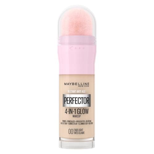 Image of Maybelline New York Instant Anti Age Rewind Perfector, 4-In-1 Glow Primer, Concealer, Highlighter, Self-Adjusting Shades, Evens Skin Tone with a Glow Finish, Shade: 00 Fair Light