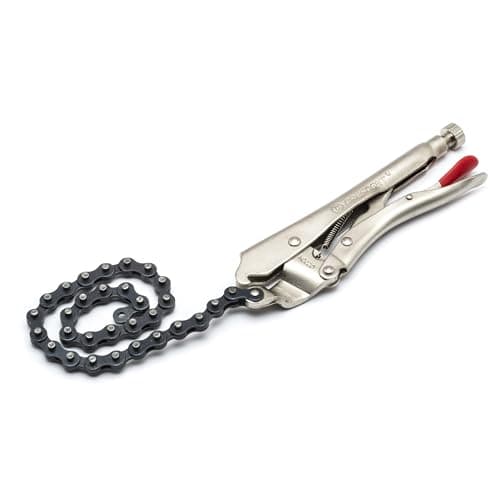 Image of Crescent C20CHN 229mm/9-Inch Locking Chain Clamp (457mm/18-Inch Chain) - Silver