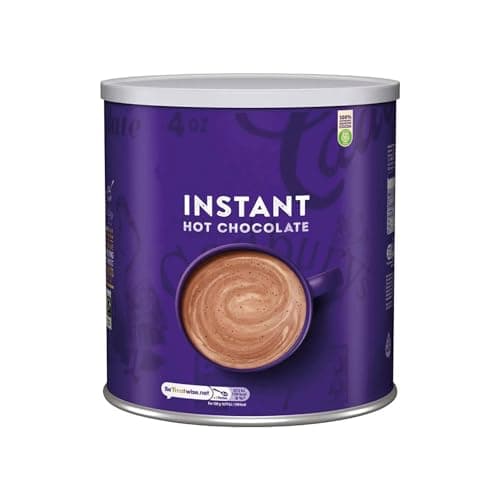 Image of Instant Hot Chocolate Powder 2kg (Pack of 2) – Rich, Creamy & Indulgent | Perfect for Home, Café, or Office Use | Resealable Tin