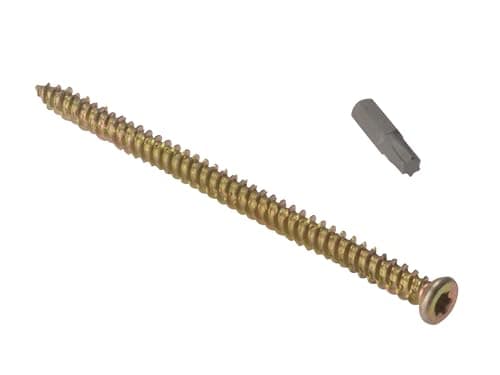 Image of Concrete Frame Screw ZYP 7.5 x 122mm Box 100