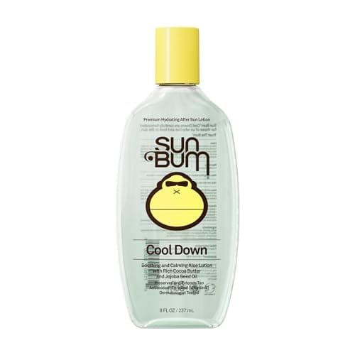 Image of Sun Bum Cool Down Aloe Vera Gel - Vegan After Sun Care to Soothe and Hydrate Sunburn - 8 oz