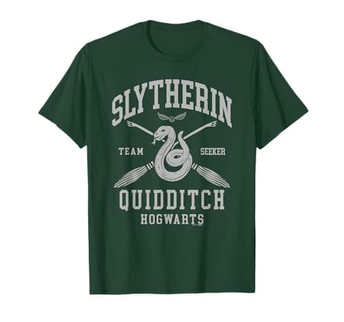 Image of Harry Potter Slytherin Quidditch Arch T-Shirt