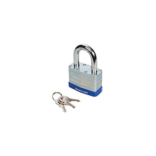 Image of Silverline 590587 Laminated Steel Padlock 65mm