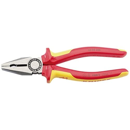 Image of Knipex 31920 200mm Fully Insulated Combination Pliers