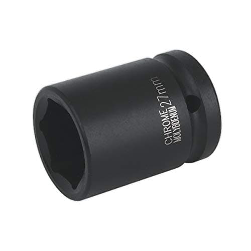 Image of Sealey Is3427 Impact Socket 27Mm 3/4Sq Drive