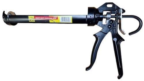 Image of PTI Caulking Gun with Rotating Frame, Sealant, Silicone, Caulk, Skeleton, Adhesives, Silicon - Professional Heavy Duty Applicator Seal Suitable for High Viscosity Products,400ml and 310ml