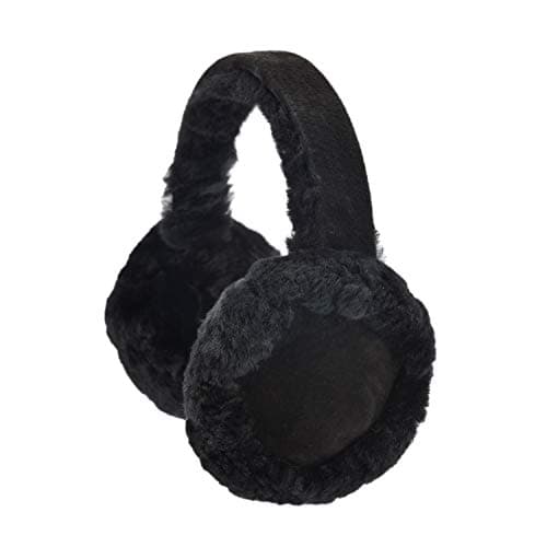 Image of Eastern Counties Leather Womens/Ladies Luxury Sheepskin Earmuffs (One size) (Black)