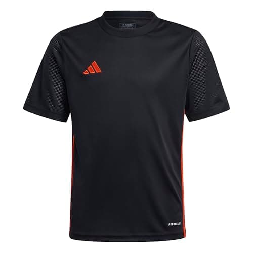 Image of adidas Unisex Kids TABELA 23 Jersey Youth, Black/Team Orange, 13-14 Years