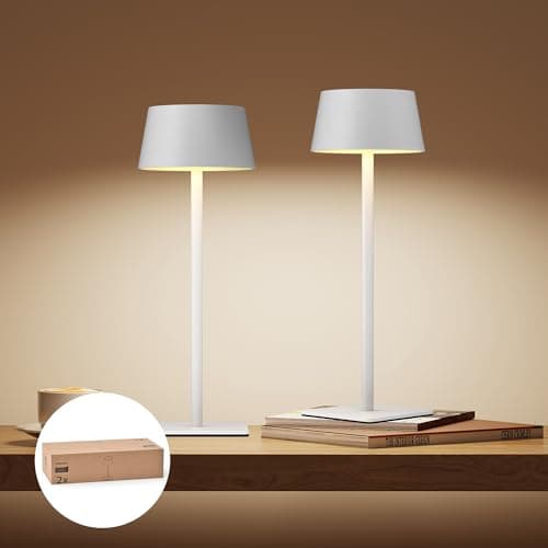Image of Philips Solar Outdoor Table Lamp, Portable LED Desk Light,Cordless Battery-Operated,2 Adjustable Height, Touch Control & Stepless Dimming Night Light,Waterproof for Garden, Bedroom