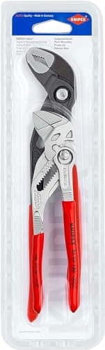 Image of KNIPEX Set of Pliers 1 x 86 03 180, 1 x 87 01 250 in Blister, 00 31 20 V03