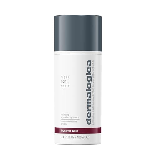 Image of Dermalogica Super Rich Repair Moisturiser - Nourishes Chronically Dry Skin, Insulates Skin Against Extreme Environmental Elements, Fortified with Allantoin to Help Soothe All Skin Types, 100ml