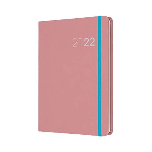Image of Collins Legacy A6 Week to View 2021/22 Mid Year Diary - Pink