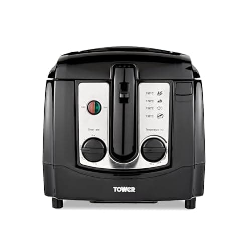 Image of Tower T17002 Deep Fat Fryer with Adjustable Thermostat, 3L, 2300W, Black