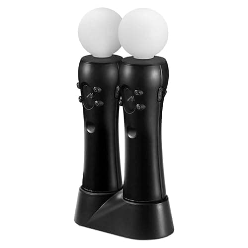 Image of OSTENT Dual Charger Charging Dock Power Station Stand Holder for Sony PS4 VR PS Move Controller