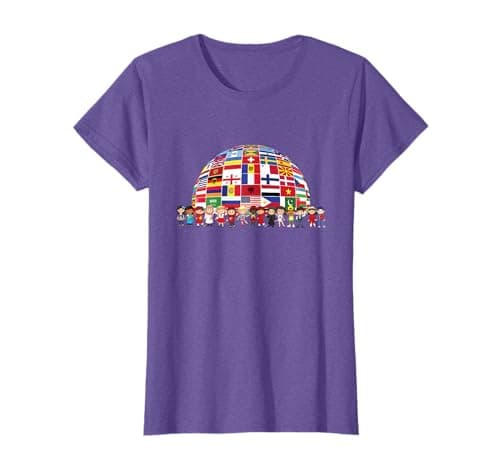 Image of Cultural Diversity Kids Around The Globe Cultural Diversity T-Shirt