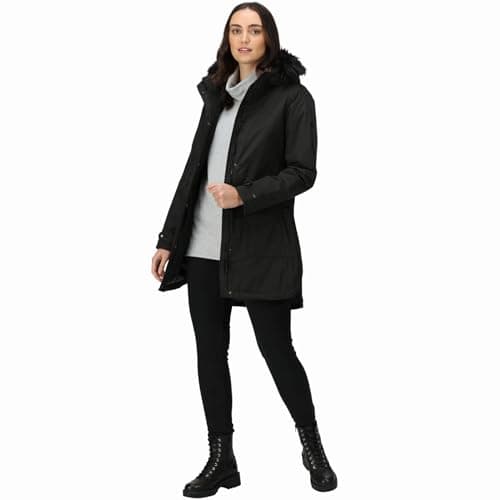 Image of Regatta Women's Jackets Waterproof Insulated, Black, 12