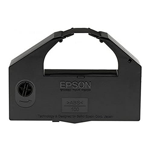 Image of Epson - Printer fabric ribbon - 1 x black 17 m