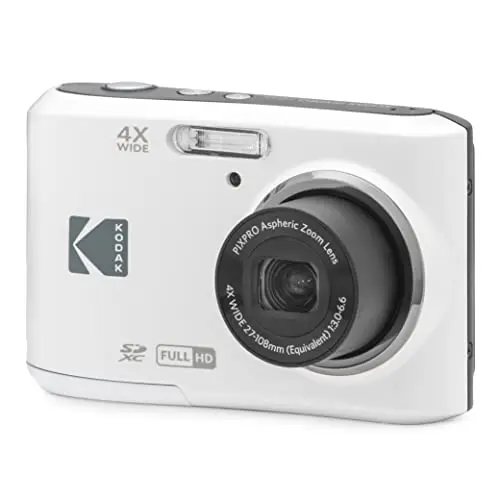 Image of Kodak Friendly Zoom FZ45/4x Zoom Digital Camera - White