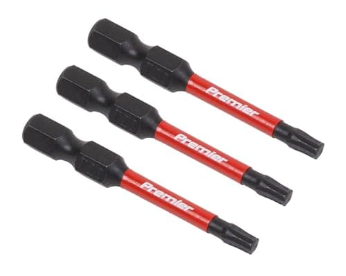 Image of Sealey 3pc 50mm TRX-Star* T20 Impact Power Tool Bit Set - AK8242
